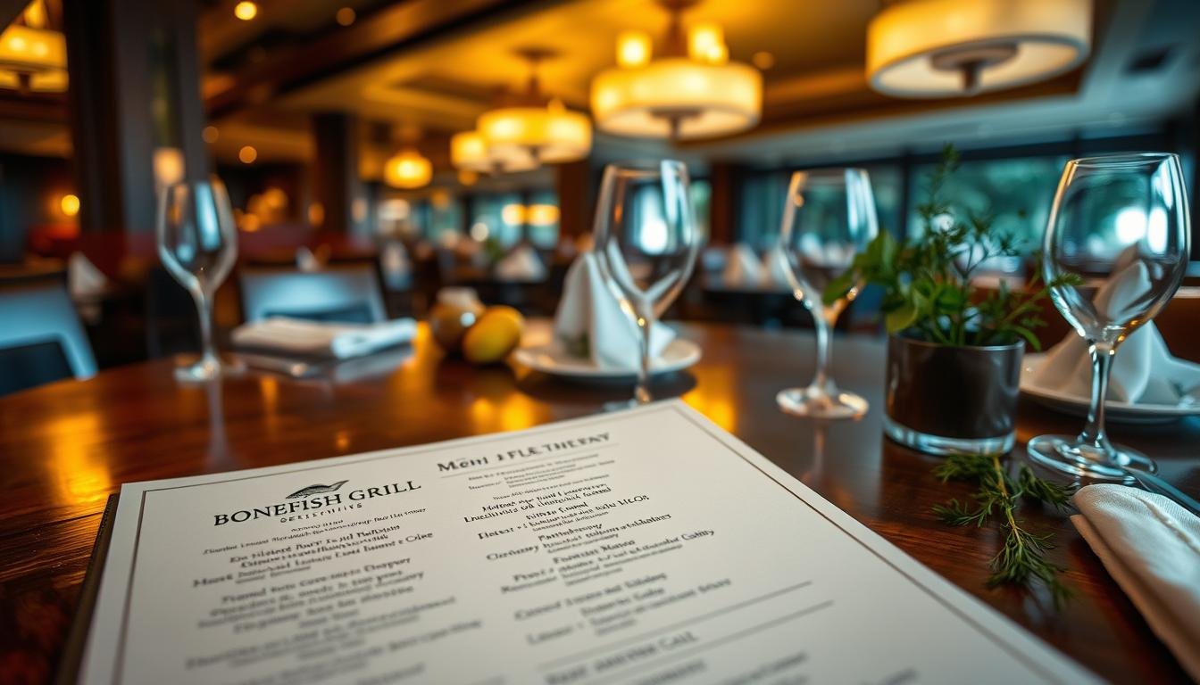 Bonefish Grill Rogers Menu